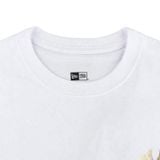  0855 - HÀNG CHÍNH HÃNG - ÁO THUN NEW ERA - LOGO NY  VIỀN GOLD TRẮNG - *WHITE* - Code: 12360541 