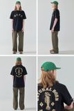  0641 - HÀNG CHÍNH HÃNG - ÁO THUN NEW ERA - XƯƠNG CÁ (TAN) - *BLACK* - Code: 13086512 