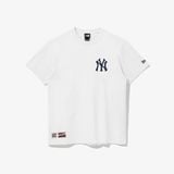 0627 - HÀNG CHÍNH HÃNG - ÁO THUN NEW ERA - NY YANKEE TRẮNG - *WHITE* - Code: 13086576 