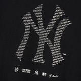  0008 - HÀNG CHÍNH HÃNG - ÁO THUN NEW ERA - NEW YORK 3D *BLACK*  - 2021** 