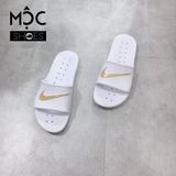  0051 - HÀNG CHÍNH HÃNG - DÉP NIKE KAWA SHOWER - *WHITE/YELLOW LOGO* - 2021** - Code: 832528 