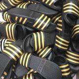  0115 - HÀNG CHÍNH HÃNG - DÉP ADILETTE AQUA SLIDE - ĐEN SỌC VÀNG - *BLACK/GOLD* - 2021** - Code: EG1758 