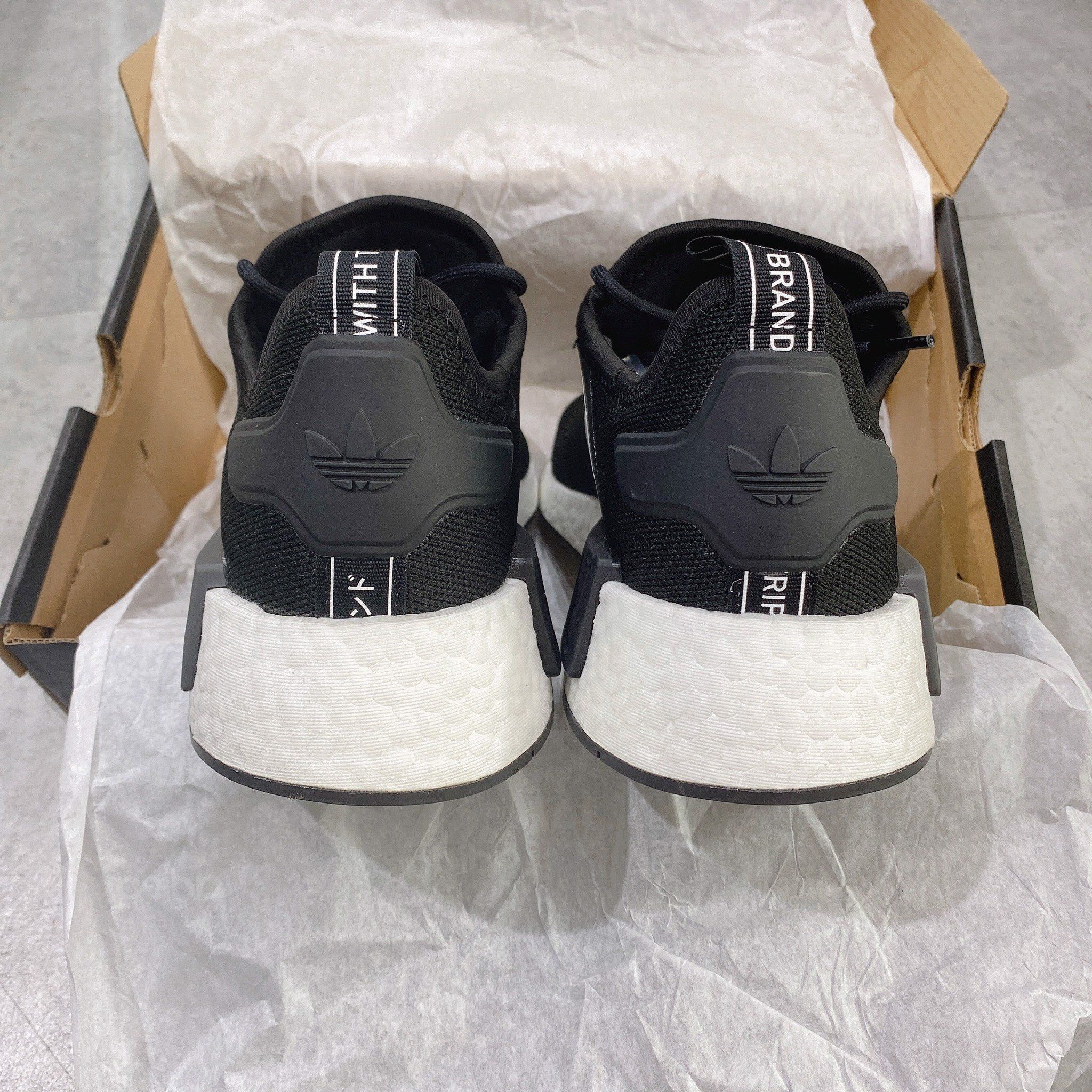  0174 - HÀNG CHÍNH HÃNG - GIÀY ADIDAS NMD (0.5) - TPU - Đen Sọc Trắng 
