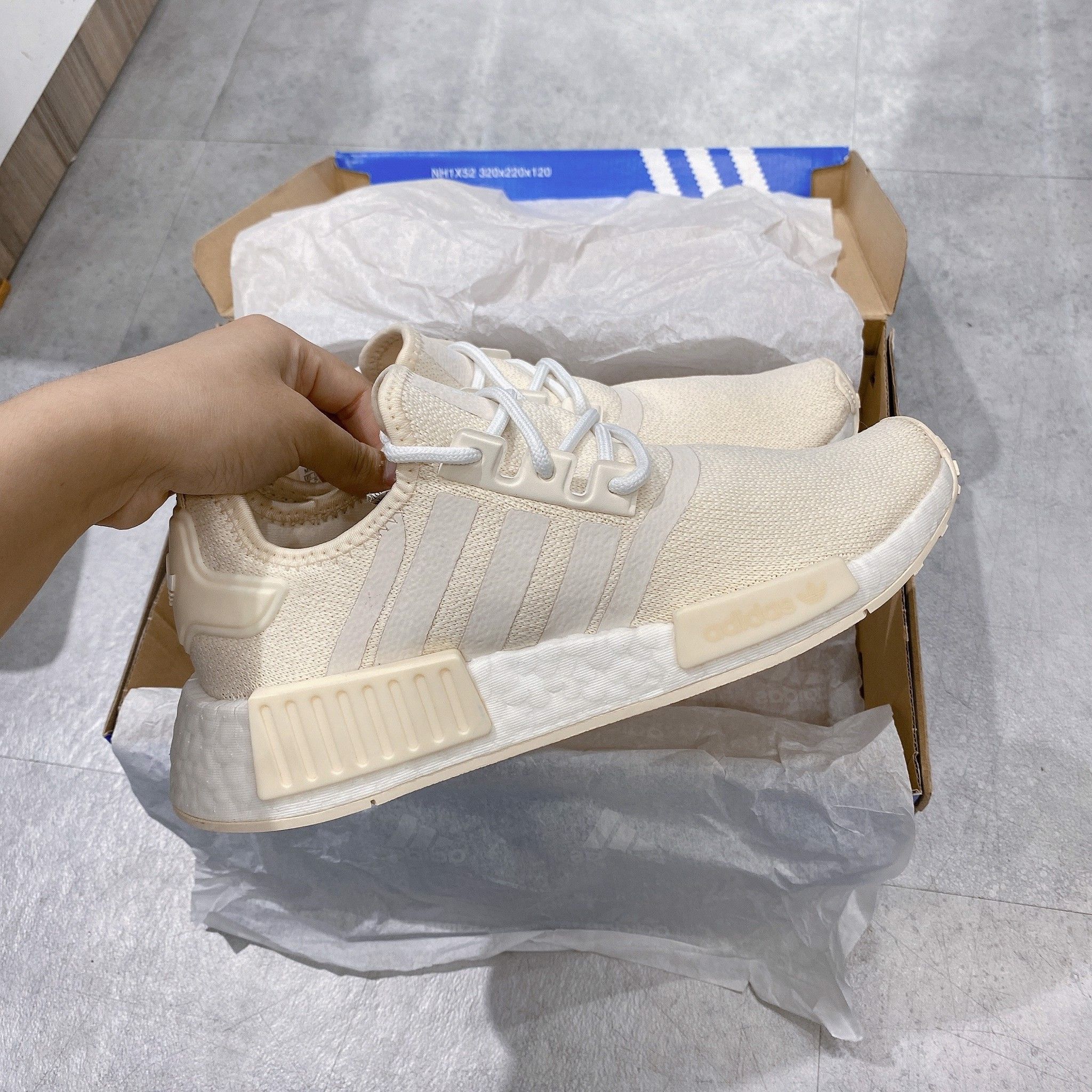  0182 - HÀNG CHÍNH HÃNG - GIÀY ADIDAS NMD (9) - TPU - Màu Da 