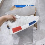  0184 - HÀNG CHÍNH HÃNG - GIÀY ADIDAS NMD (11) - TPU - Trắng - Cục Xanh + Đỏ 