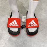  0185 - HÀNG CHÍNH HÃNG - DÉP ADIDAS CLOUDFOAM COMFORT - BIG LOGO - ĐỎ - (8) - Code: F34722 