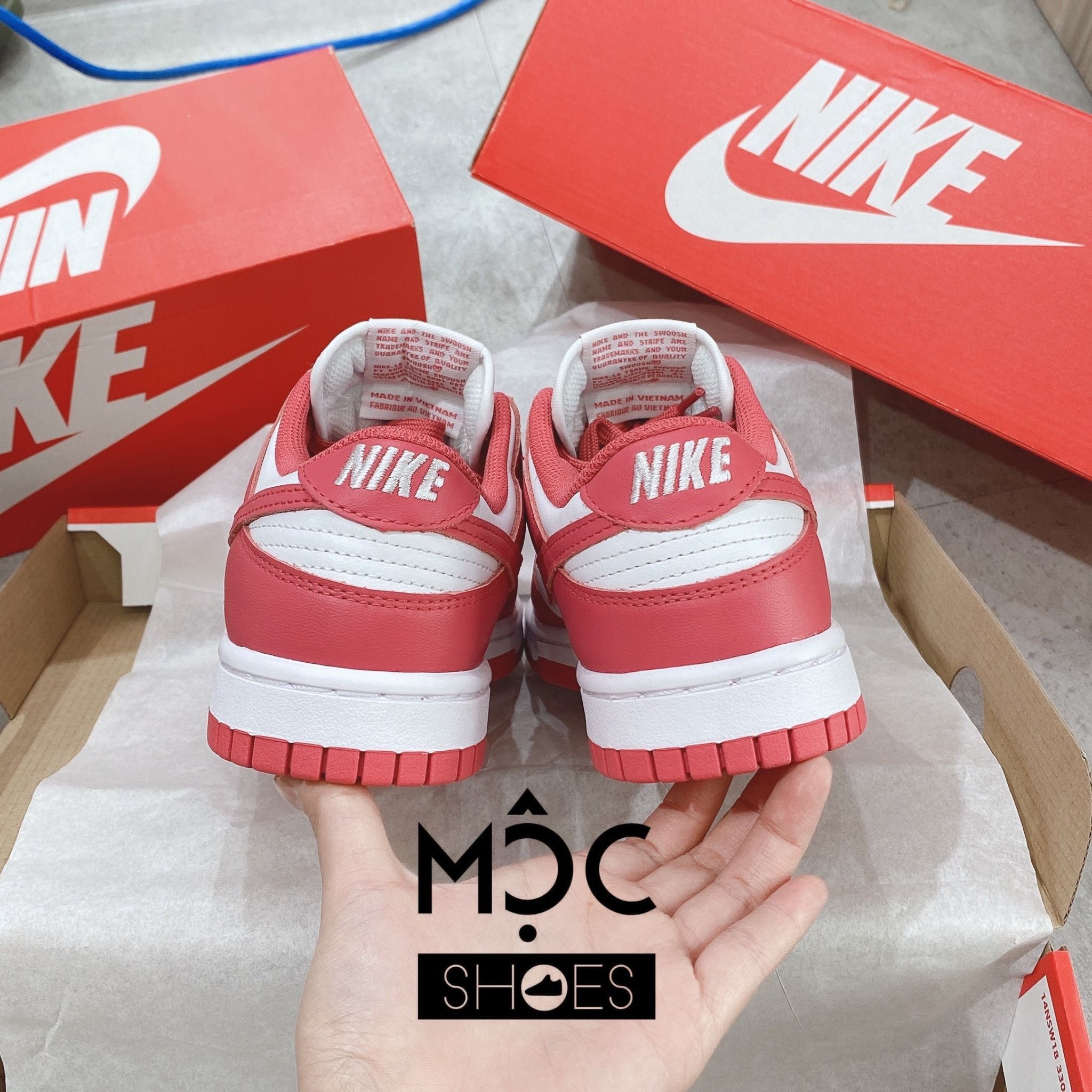  0207 - HÀNG CHÍNH HÃNG - GIÀY NIKE DUNK LOW- *PINK* - 2022** - Code: (3) 