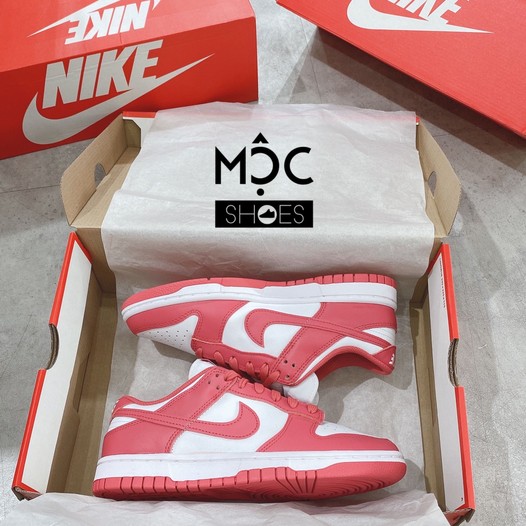  0207 - HÀNG CHÍNH HÃNG - GIÀY NIKE DUNK LOW- *PINK* - 2022** - Code: (3) 