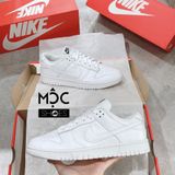  0206 - HÀNG CHÍNH HÃNG - GIÀY NIKE DUNK LOW- *ALL WHITE* - 2022** - Code: (2) 