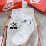  0206 - HÀNG CHÍNH HÃNG - GIÀY NIKE DUNK LOW- *ALL WHITE* - 2022** - Code: (2) 