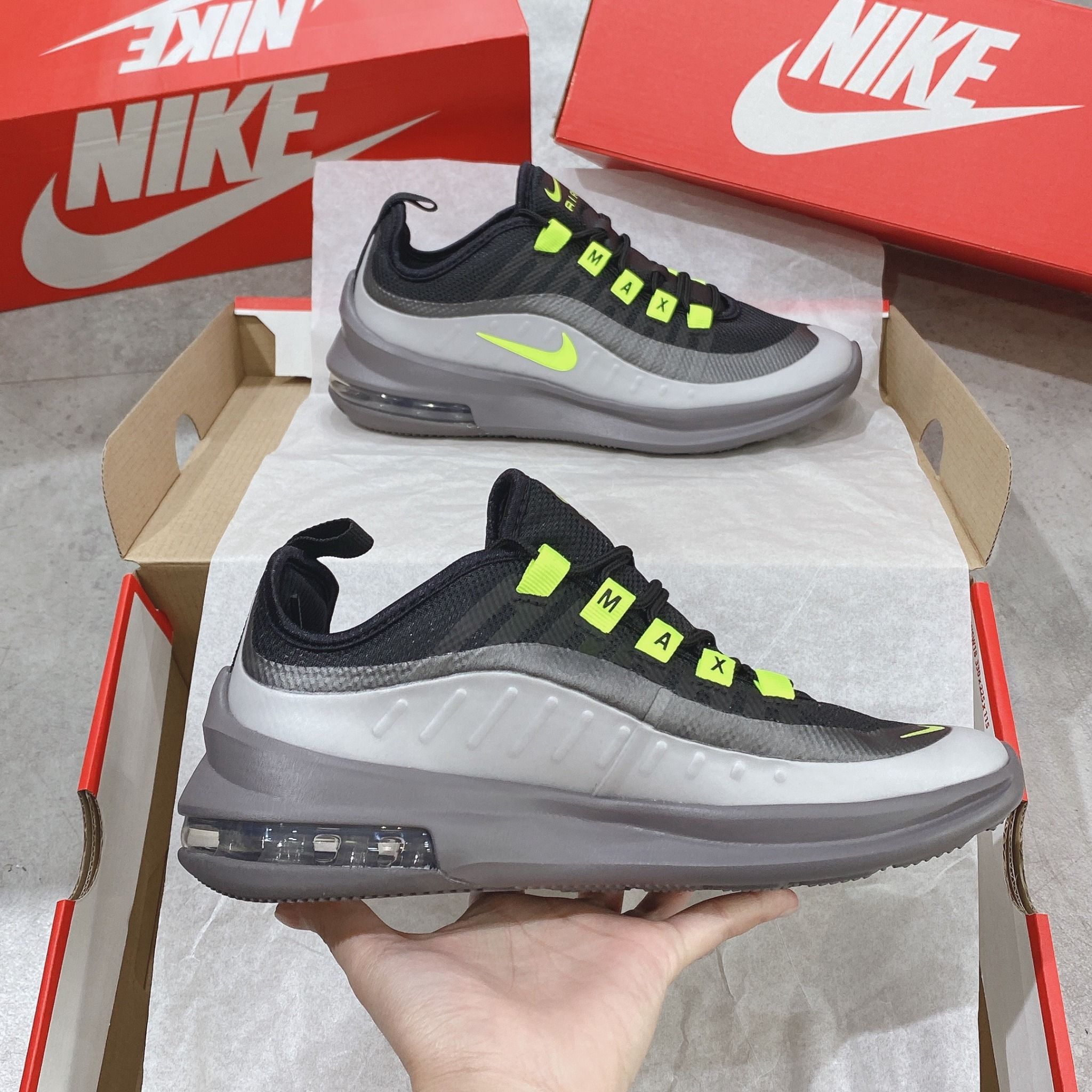 Air max axis grey volt sales