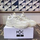  0236 - HÀNG CHÍNH HÃNG - GIÀY SNEAKER MLB CHUNKY LITE - NEW YORK - BE MỜ - *Beige* - 2021** - Code: 3ASHC311N-50IVS (1) 