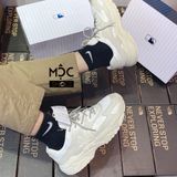  0236 - HÀNG CHÍNH HÃNG - GIÀY SNEAKER MLB CHUNKY LITE - NEW YORK - BE MỜ - *Beige* - 2021** - Code: 3ASHC311N-50IVS (1) 