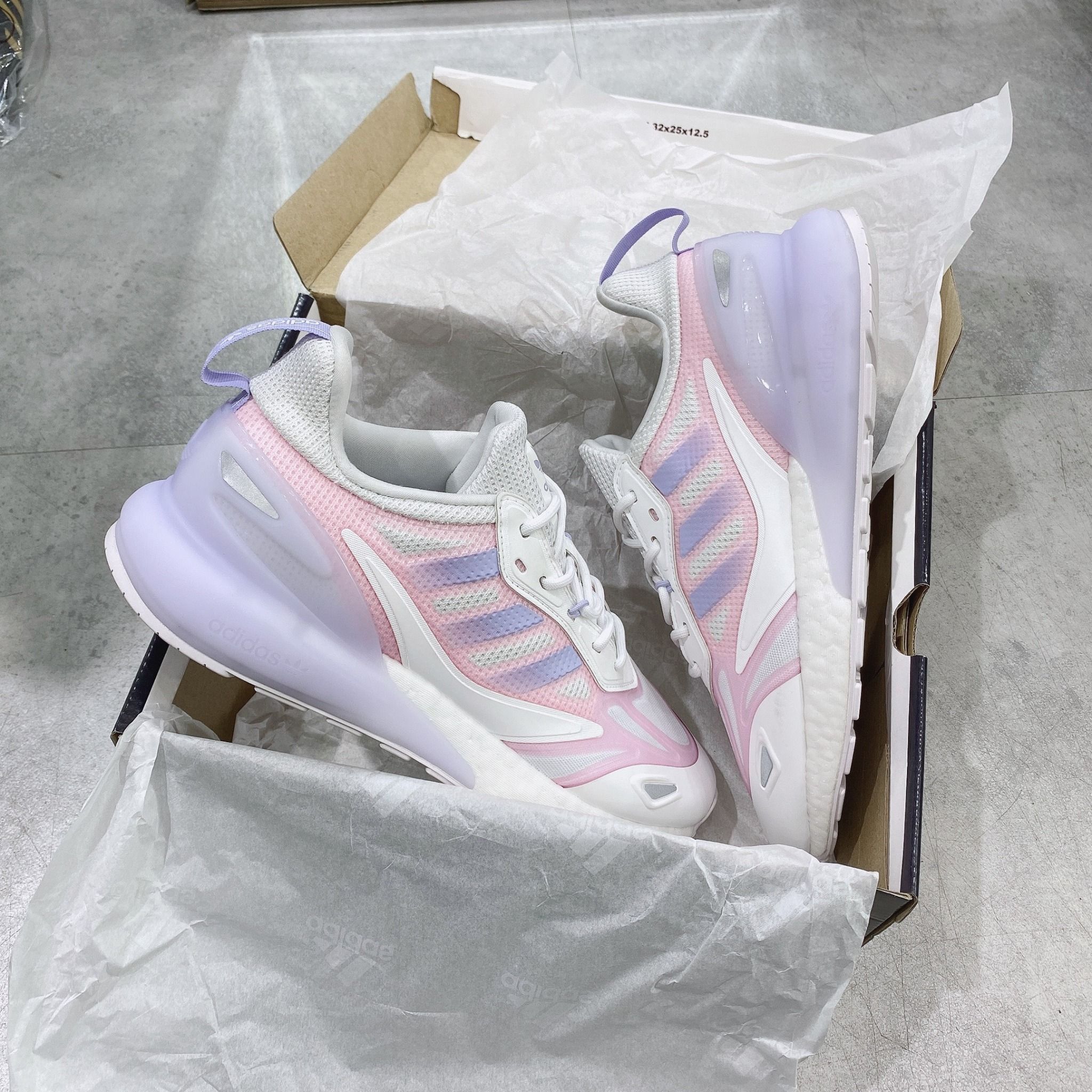  0257 - HÀNG CHÍNH HÃNG - GIÀY ADIDAS ZX2K SEASON MỚI NHẤT 2022 - *WHITE/VIOLET*- 2022** - Code: 