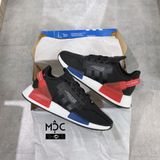  0254 - HÀNG CHÍNH HÃNG - GIÀY ADIDAS NMD (16) - R1V2 Đen Đế Trắng - 2 Cục Xanh Đỏ - MÀU ĐEN - *2022* 