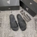  0259 - HÀNG CHÍNH HÃNG - DÉP ADIDAS CLOUDFOAM COMFORT - LOGO IN CHÌM FULLBLACK - *BLACK* 