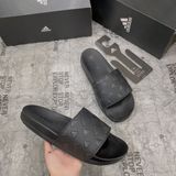  0259 - HÀNG CHÍNH HÃNG - DÉP ADIDAS CLOUDFOAM COMFORT - LOGO IN CHÌM FULLBLACK - *BLACK* 