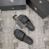  0259 - HÀNG CHÍNH HÃNG - DÉP ADIDAS CLOUDFOAM COMFORT - LOGO IN CHÌM FULLBLACK - *BLACK* 