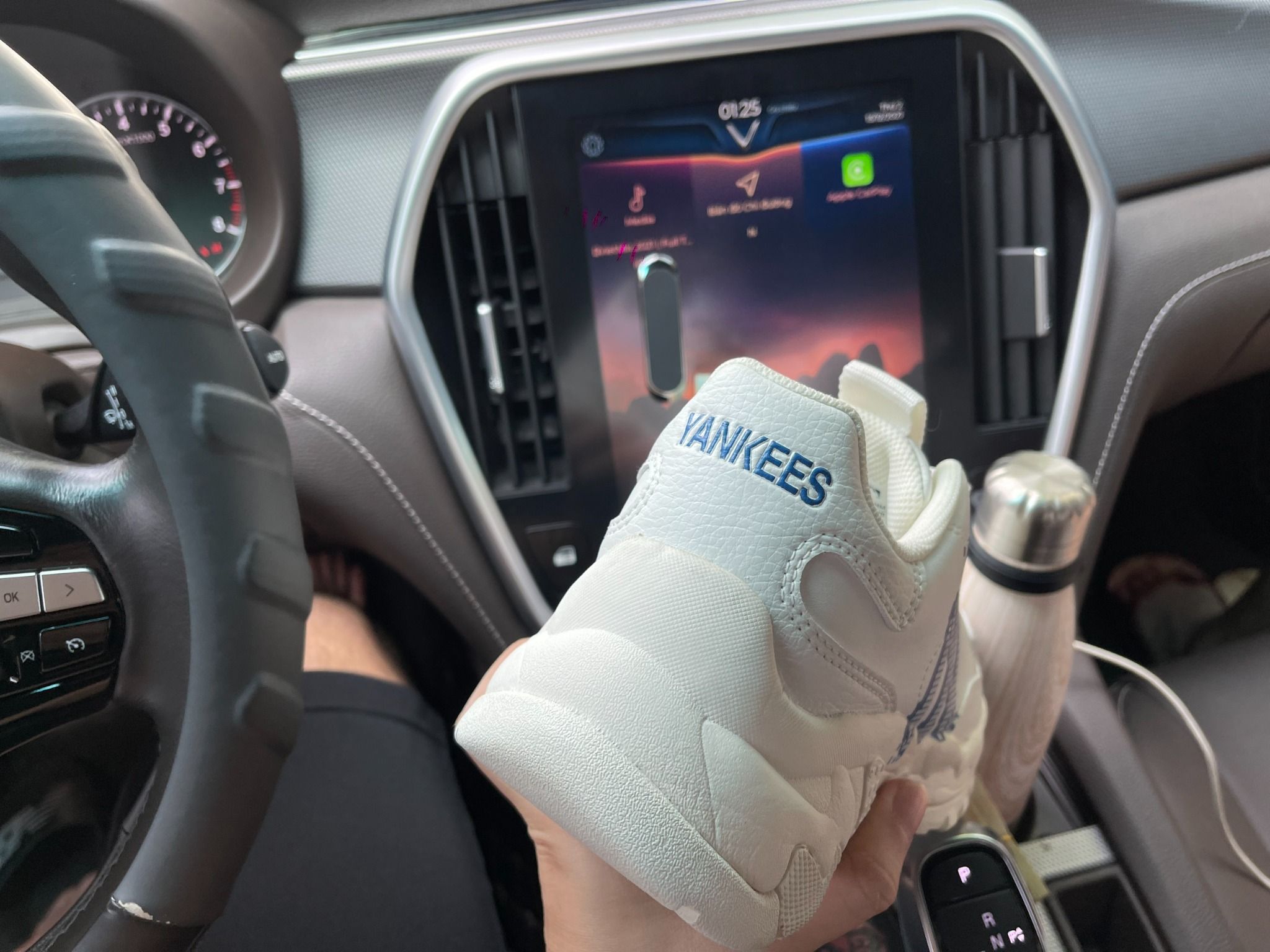  0270 - [CHÍNH HÃNG] Giày thể thao Sneaker MLB Big Ball Chunky - New York 3D - Xanh Blue - Season 2022 