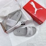  0319 - HÀNG CHÍNH HÃNG - DÉP PUMA SUEDE  LEADCAT - *GREY / CỜ PHÁP* - 2022** 