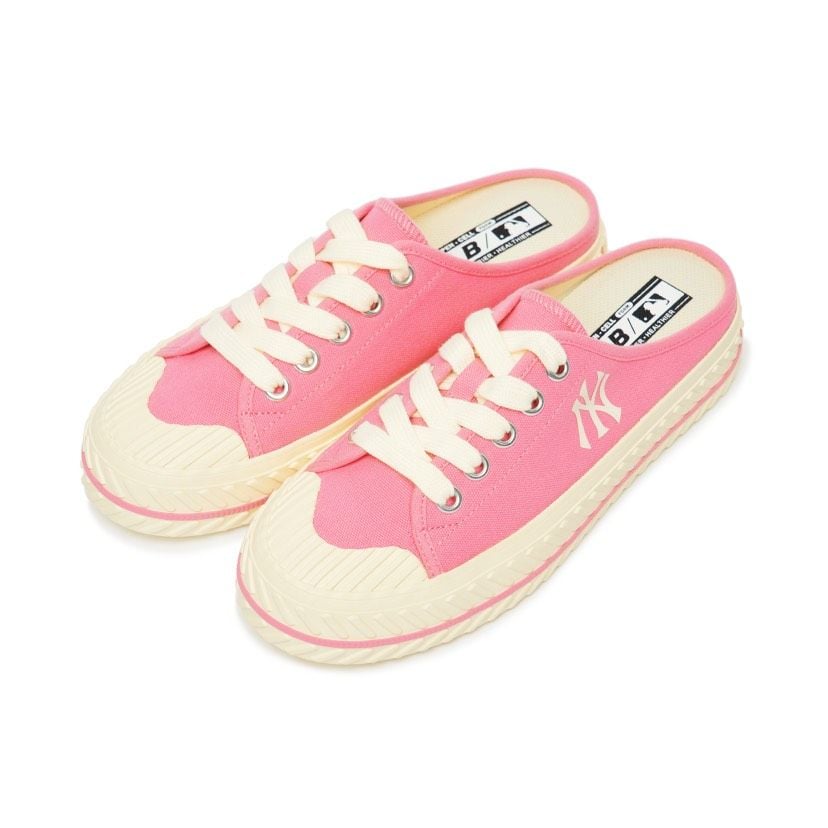  0312 - HÀNG CHÍNH HÃNG - GIÀY MLB MULE *ĐẠP GÓT* - *HỒNG/PINK* - 2022** 