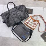  0337 - HÀNG CHÍNH HÃNG - TÚI TRỐNG COACH VENTURER BAG IN SIGNATURE CANVAS  - *BEST SELLER * - 2023** - Code: C5305 COACH 