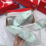  0341 - HÀNG CHÍNH HÃNG - DÉP PUMA SUEDE  LEADCAT - *XANH MINT* - 2022** 