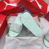 0341 - HÀNG CHÍNH HÃNG - DÉP PUMA SUEDE  LEADCAT - *XANH MINT* - 2022** 