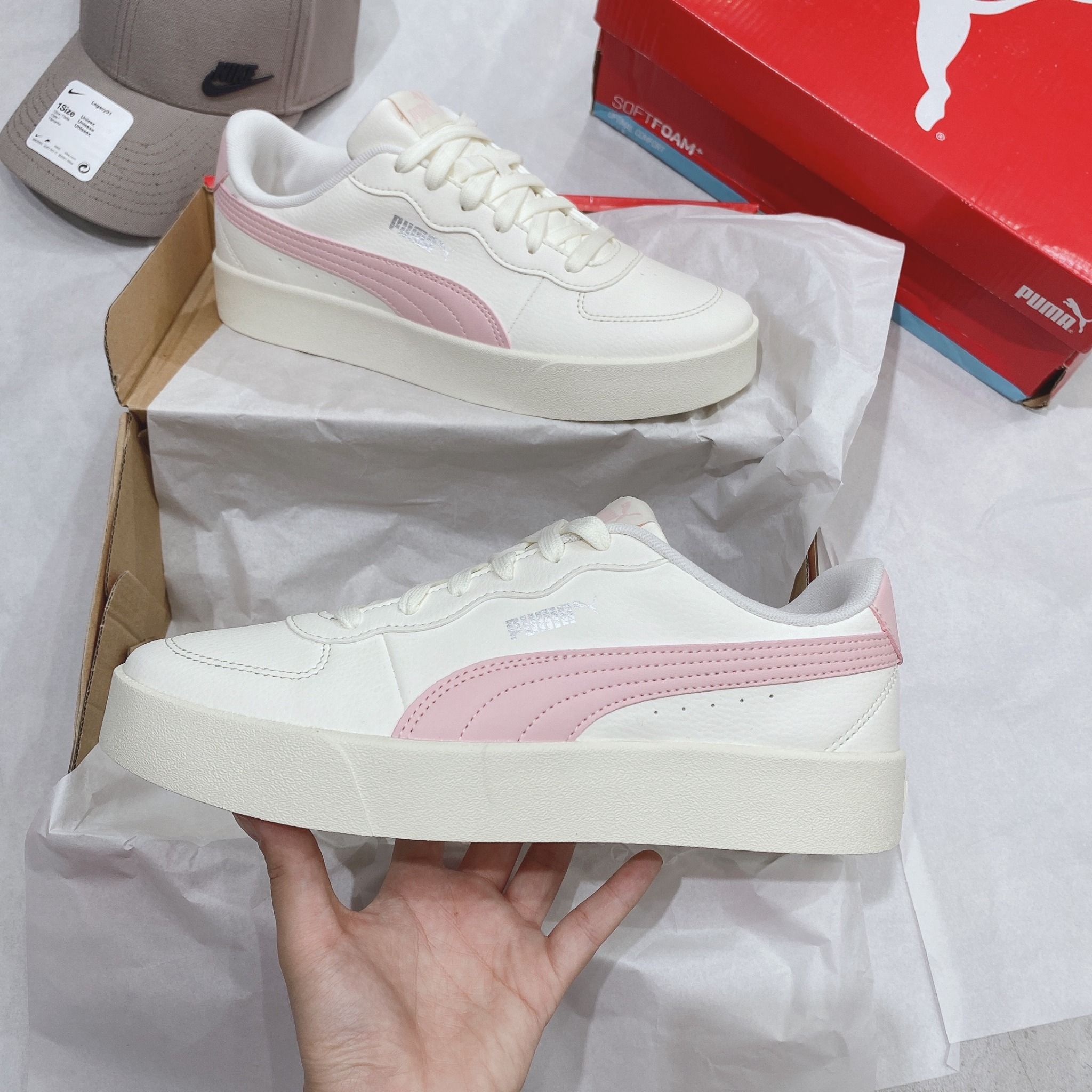 0371 - GIÀY PUMA SKYE CLEAN PINK * PINK* - Code: 380147-05