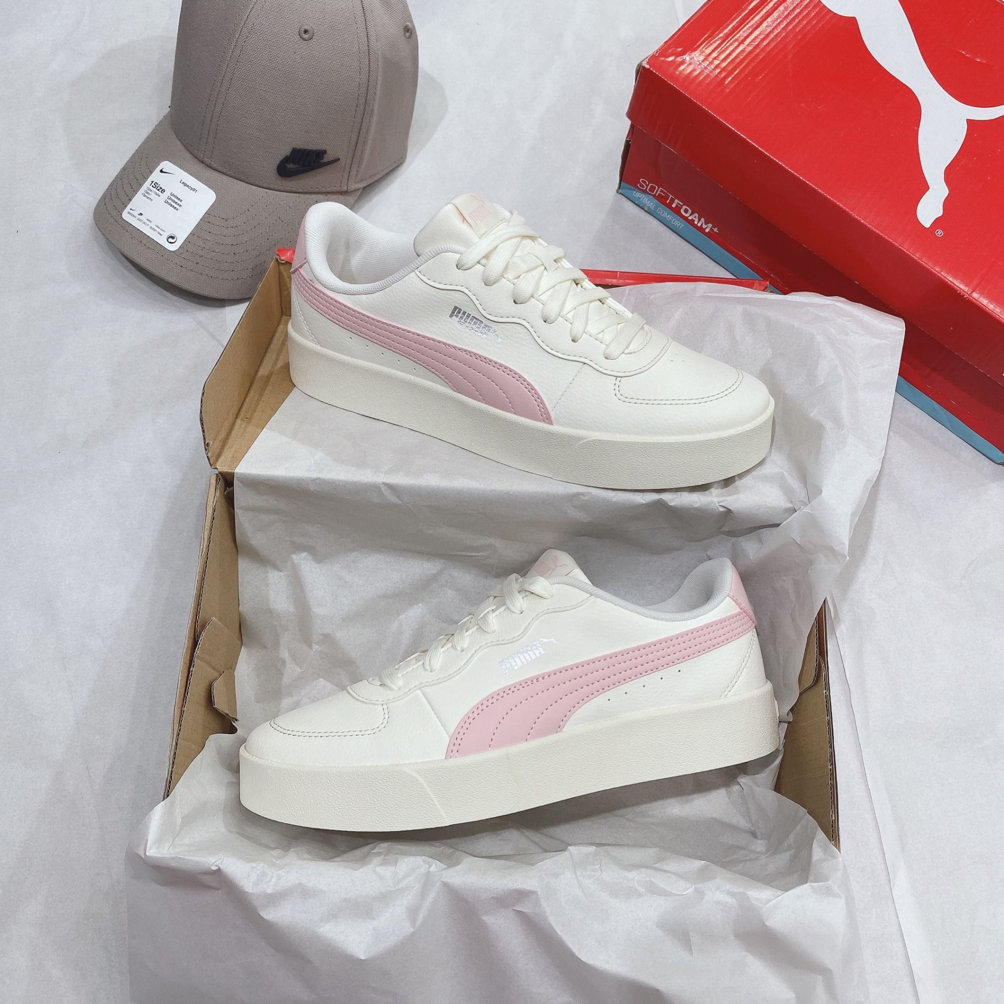 0371 - GIÀY PUMA SKYE CLEAN PINK * PINK* - Code: 380147-05