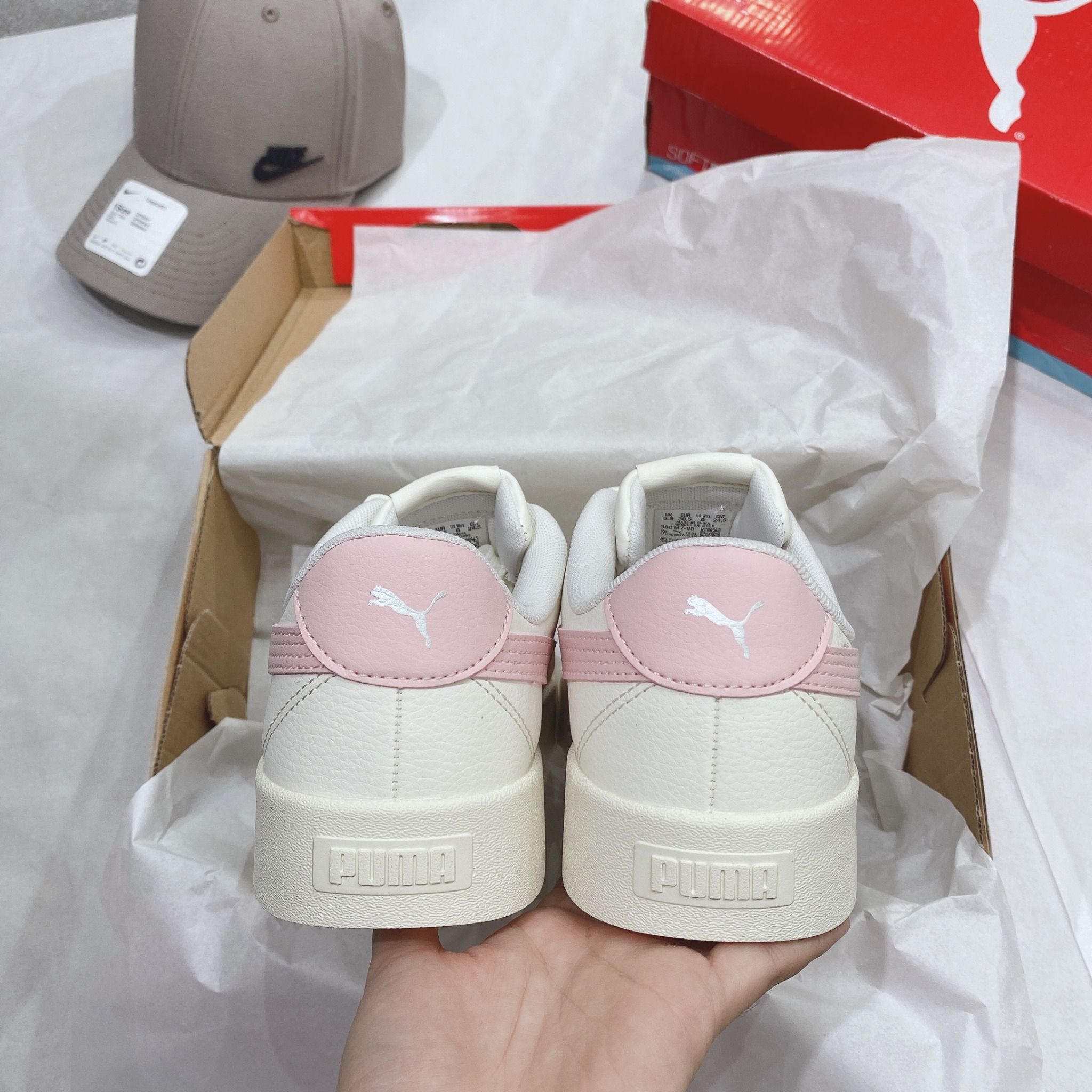0371 - GIÀY PUMA SKYE CLEAN PINK * PINK* - Code: 380147-05