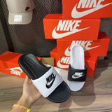  0346 - HÀNG CHÍNH HÃNG - Dép NIKE Victori One Slide - Mix Trắng Đen 