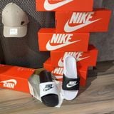  0346 - HÀNG CHÍNH HÃNG - Dép NIKE Victori One Slide - Mix Trắng Đen 