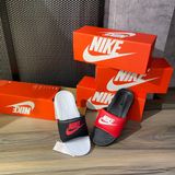  0345 - HÀNG CHÍNH HÃNG - Dép NIKE Victori One Slide - Mix Đen Đỏ 