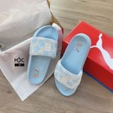  0369 - HÀNG CHÍNH HÃNG - DÉP PUMA SUEDE  LEADCAT - *XANH BIỂN* 