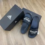  0377 - HÀNG CHÍNH HÃNG - DÉP ADIDAS SHOWER RETRO 1972 *ĐEN* - Code: GW8747 