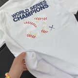  0380 - HÀNG CHÍNH HÃNG - ÁO THUN NEW ERA - NY Champion 27 *TRẮNG* - Code: 11837589 