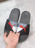  0404 - HÀNG CHÍNH HÃNG - DÉP PUMA POPCAT 2021 - *BLACK/RED LOGO* 
