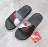 0404 - HÀNG CHÍNH HÃNG - DÉP PUMA POPCAT 2021 - *BLACK/RED LOGO* 