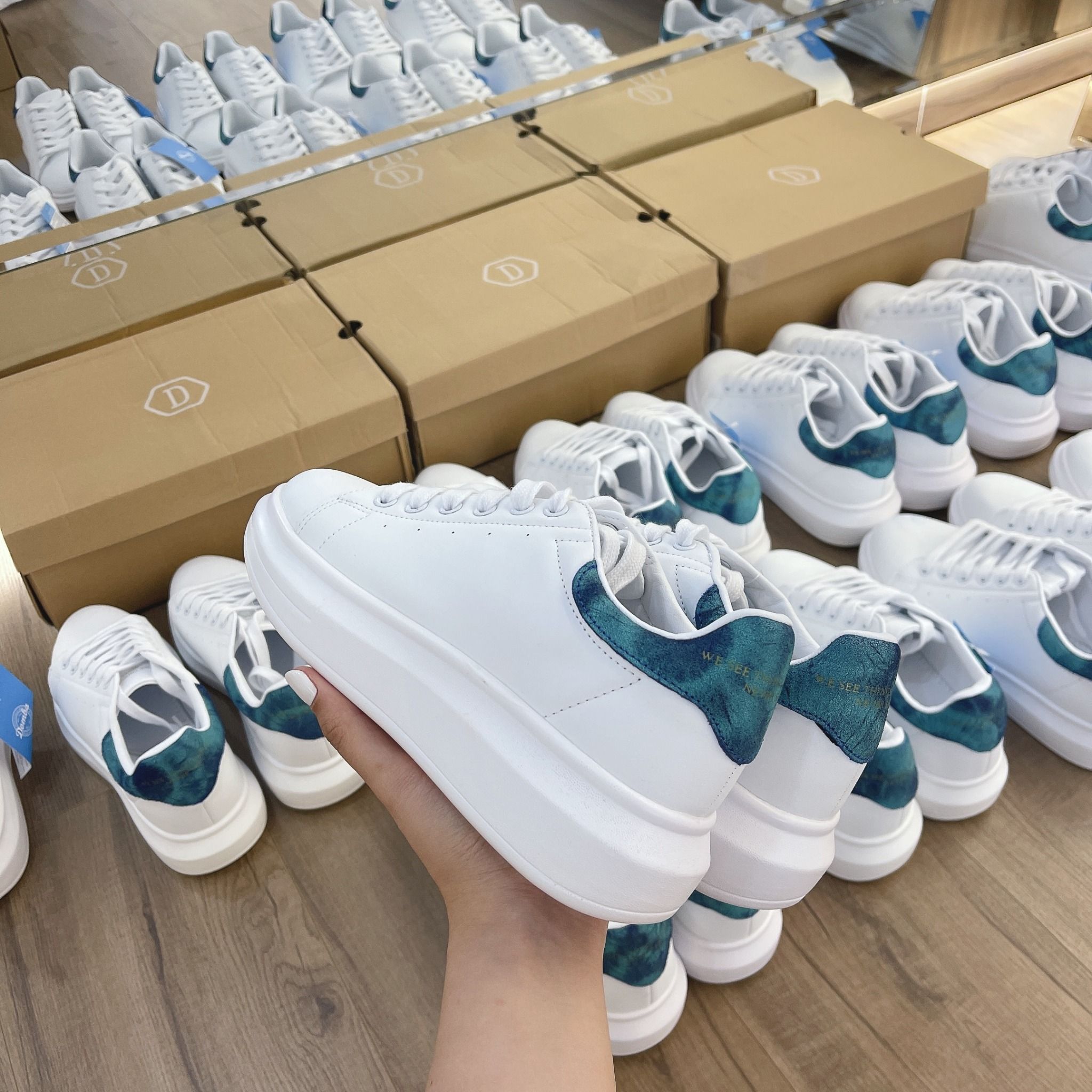  0405 - HÀNG CHÍNH HÃNG - GIÀY DOMBA HIGH POINT H-9024 - TIE DYE - Season MỚI NHẤT 