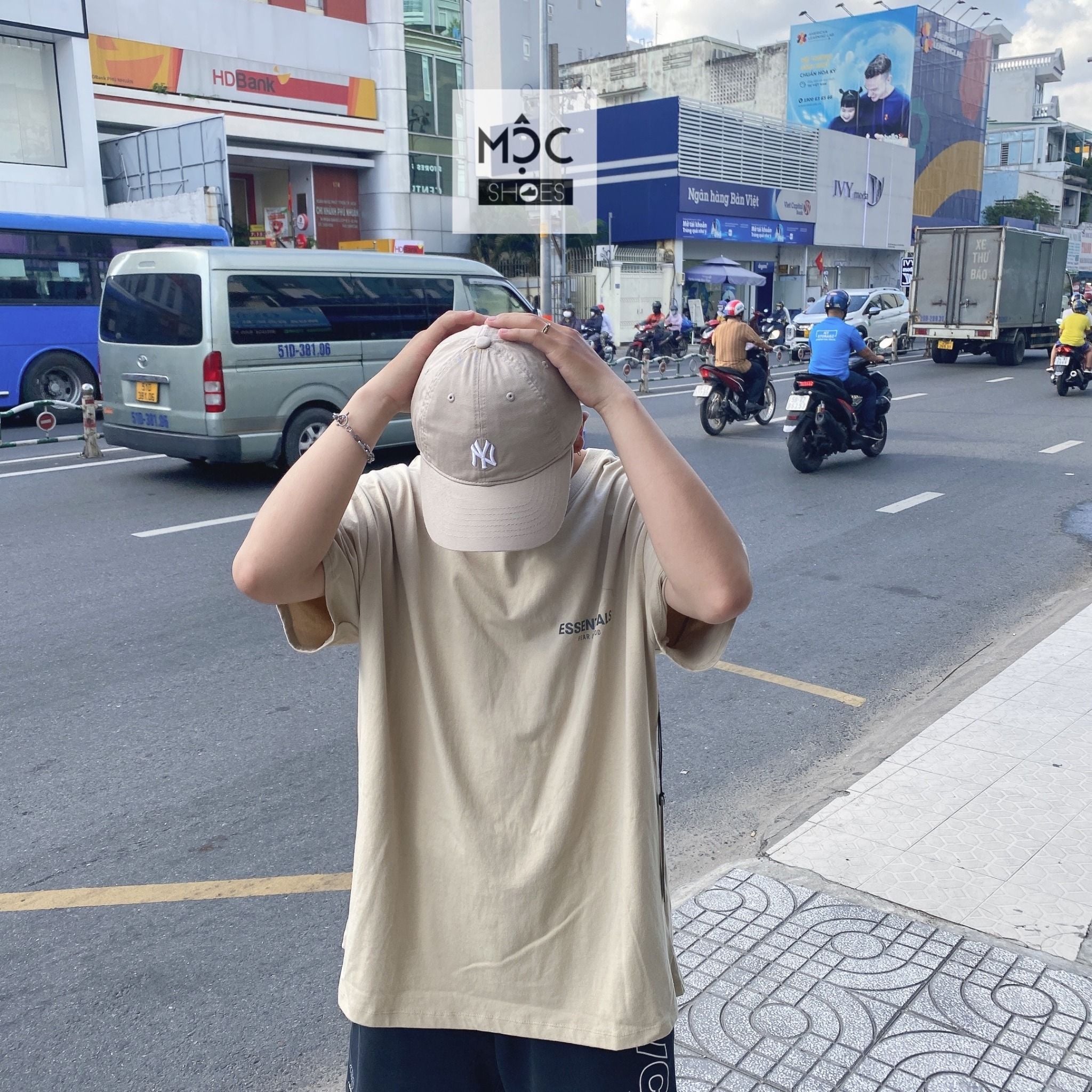  0412 - HÀNG CHÍNH HÃNG - Mũ - Nón Lưỡi Trai MLB *KEM NY* (Form Mềm) - AUTHENTIC 100% 