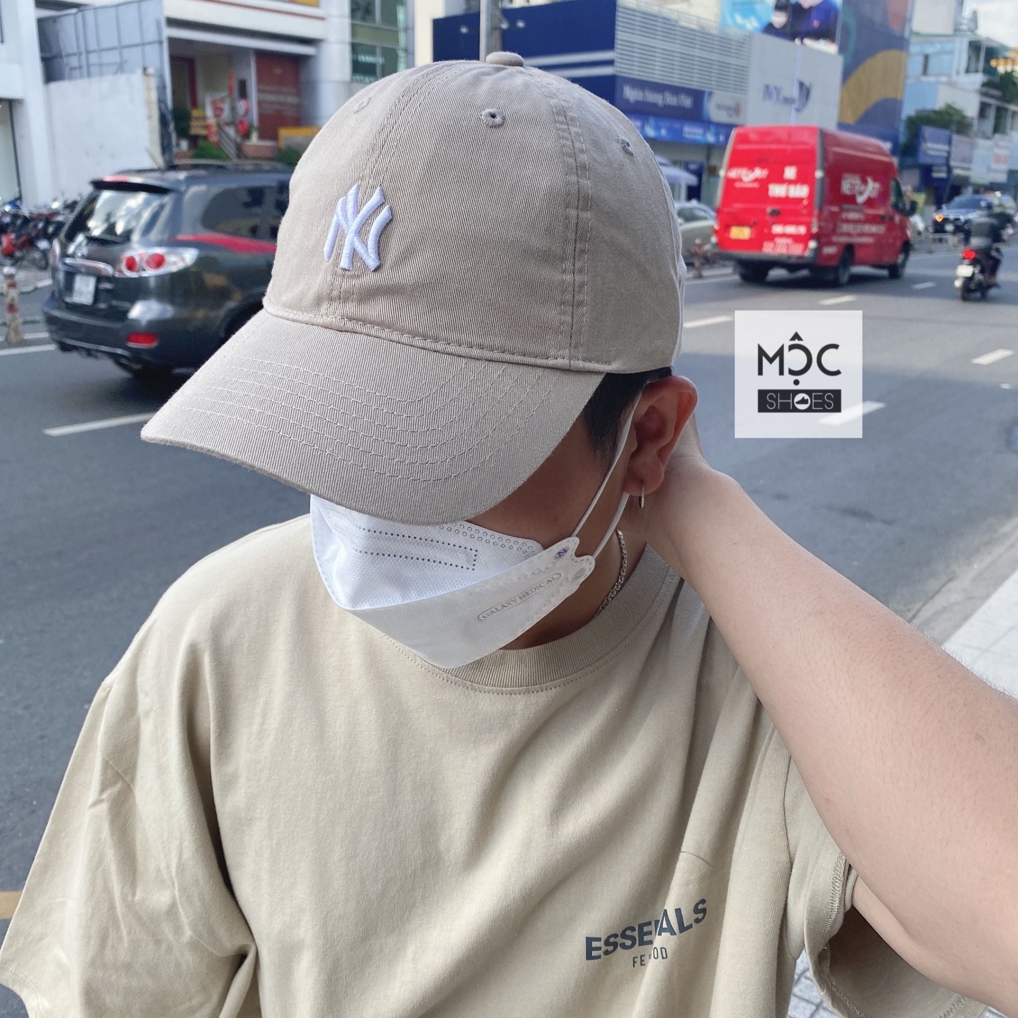  0412 - HÀNG CHÍNH HÃNG - Mũ - Nón Lưỡi Trai MLB *KEM NY* (Form Mềm) - AUTHENTIC 100% 