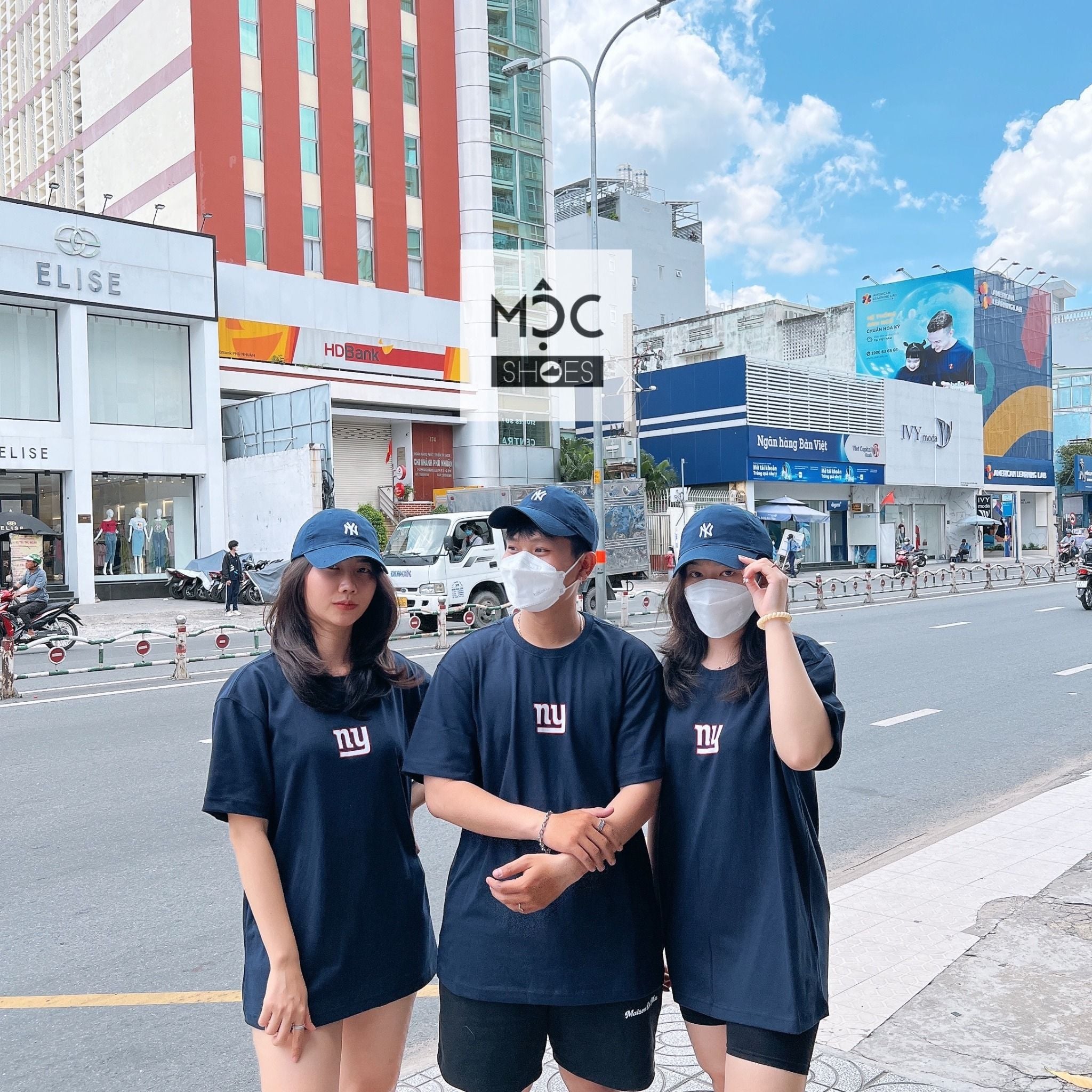  0413 - HÀNG CHÍNH HÃNG - Mũ - Nón Lưỡi Trai MLB *NAVY NY* (Form Mềm) - AUTHENTIC 100% 