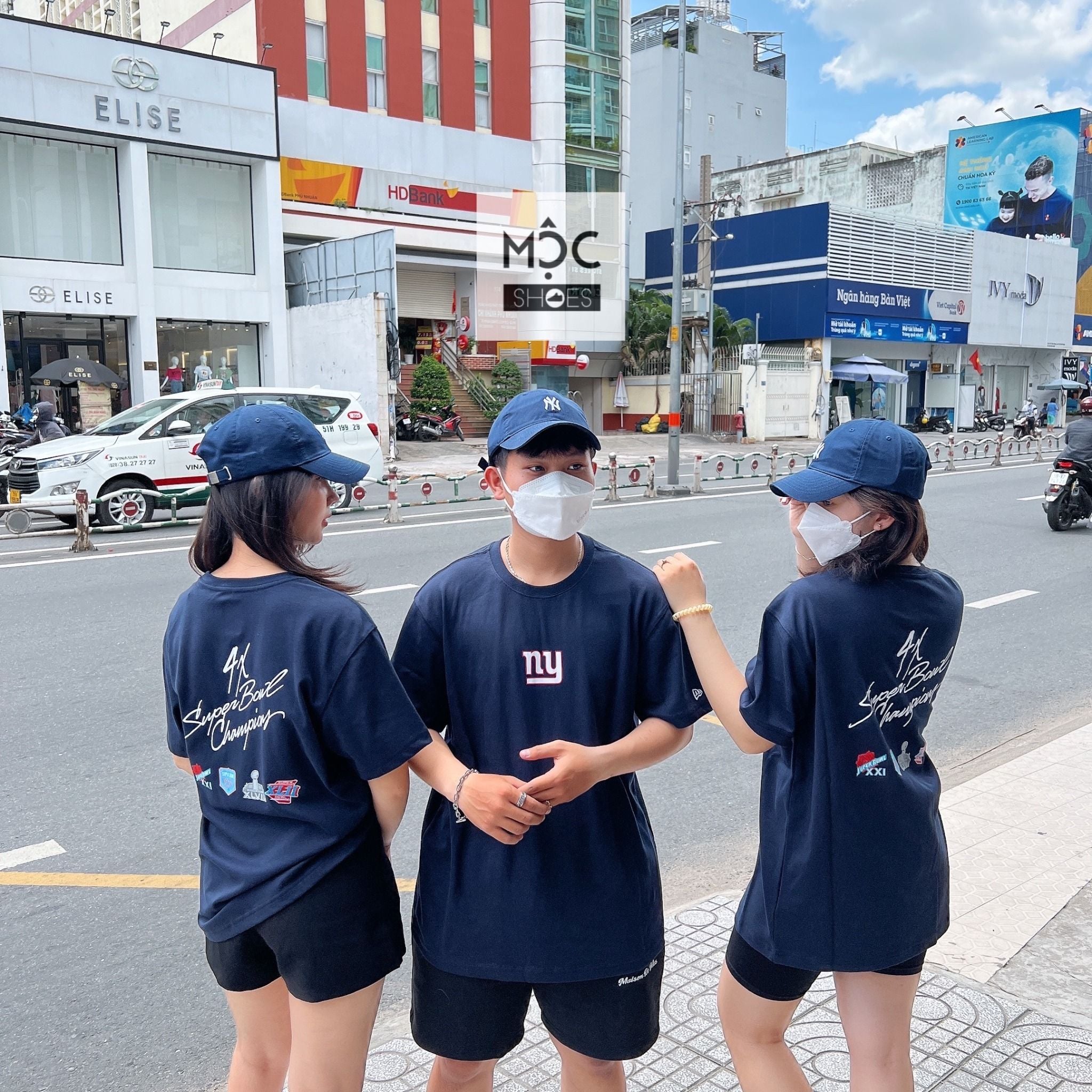  0413 - HÀNG CHÍNH HÃNG - Mũ - Nón Lưỡi Trai MLB *NAVY NY* (Form Mềm) - AUTHENTIC 100% 