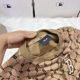  0429 - HÀNG CHÍNH HÃNG - ÁO Sweater MLB Monogram Diamond All Over Over Fit Sweatshirt Boston Red Sox  *Brown* - Code: 3AMTM0314-43BGD 