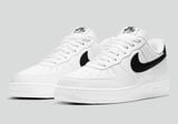  0445 - HÀNG CHÍNH HÃNG - GIÀY NIKE AIR FORCE 1 TRẮNG - SWOOSH ĐEN  - *WHITE/BLACK LOGO* - Code: CT2302-100 