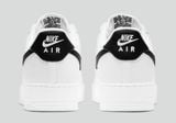  0445 - HÀNG CHÍNH HÃNG - GIÀY NIKE AIR FORCE 1 TRẮNG - SWOOSH ĐEN  - *WHITE/BLACK LOGO* - Code: CT2302-100 