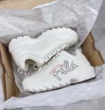  0447 - HÀNG CHÍNH HÃNG - GIÀY FILA DISRUPTOR 2 SCRIPT - *LOGO MỜ* - Code: 1FM00863 113 