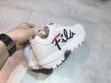  0446 - HÀNG CHÍNH HÃNG - GIÀY FILA DISRUPTOR 2 SCRIPT - *LOGO ĐẬM* - Code: 1FM00863 121 
