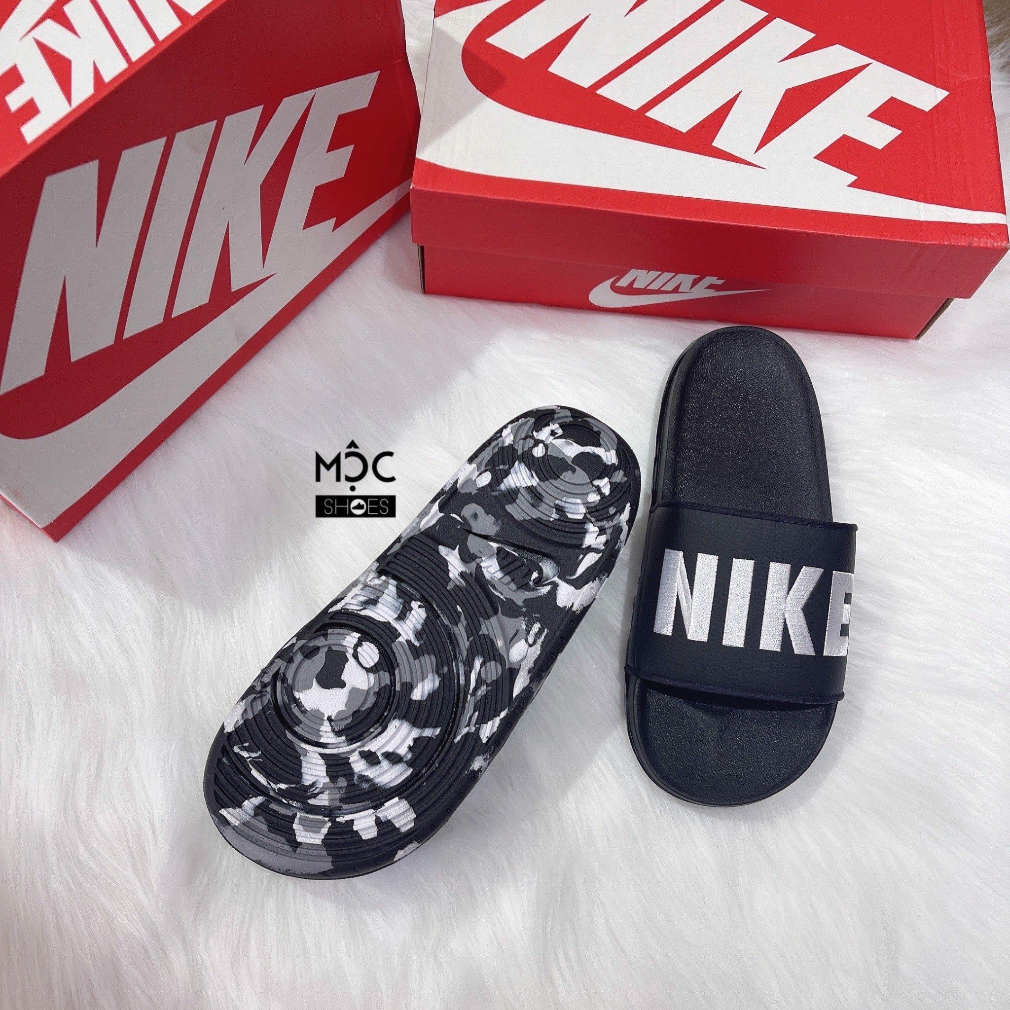  1335 - HÀNG CHÍNH HÃNG - DÉP NIKE OFFCOURT SLIDE - ĐEN CAMO - *BLACK/CAMO* 